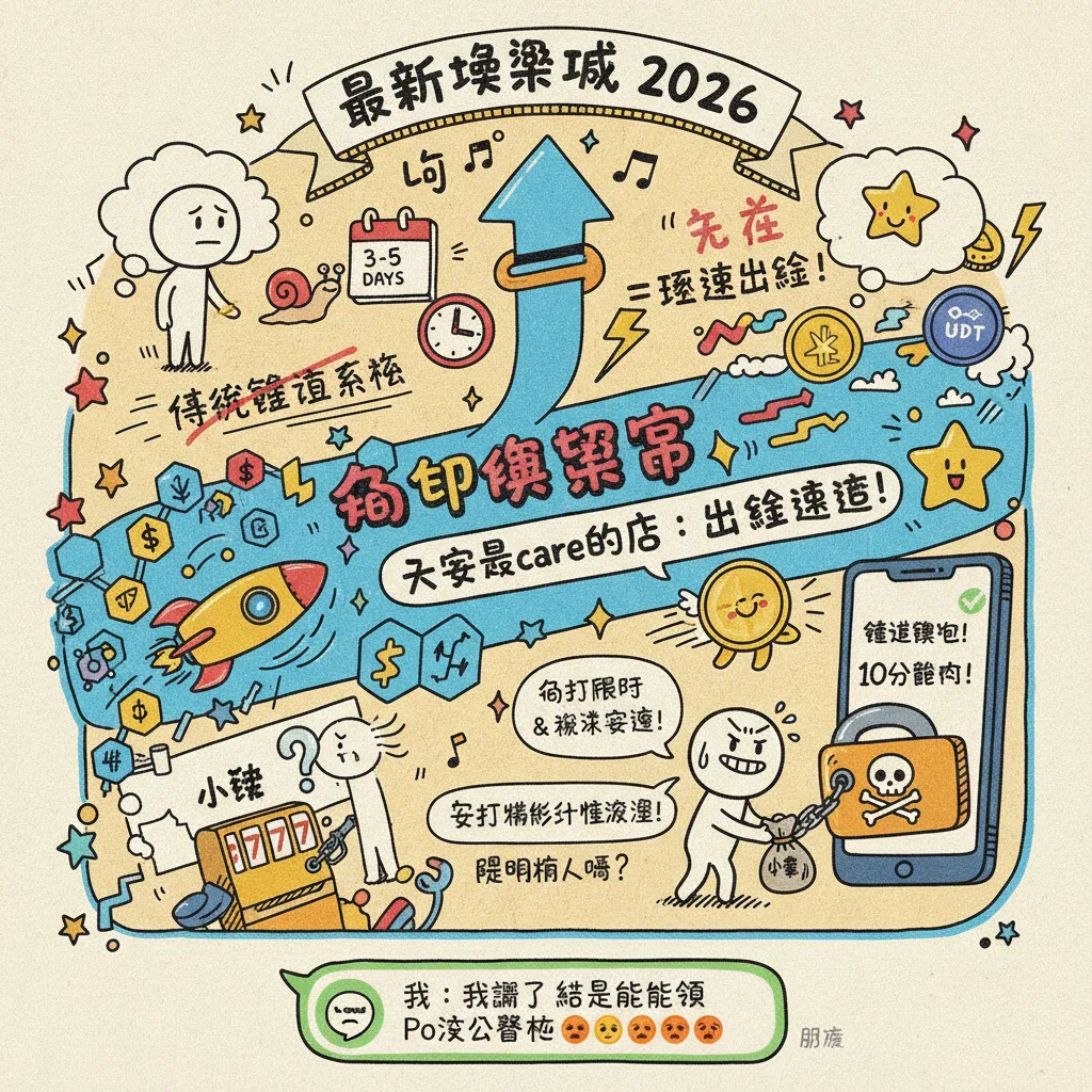 2026最新娛樂城：加密貨幣與出金速度評測