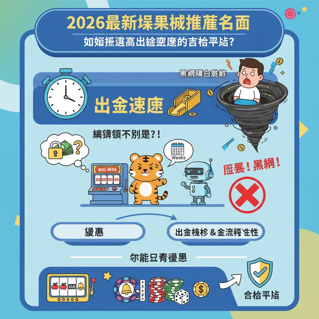 2026最新娛樂城推薦名單：如何挑選高出金速度的合法平臺？