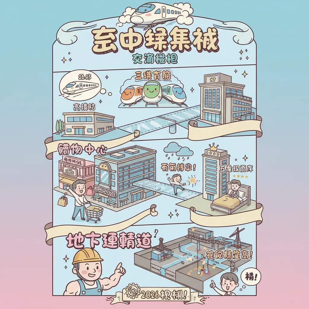 臺中娛樂城結合五星級酒店，升級城市一站式購物體驗