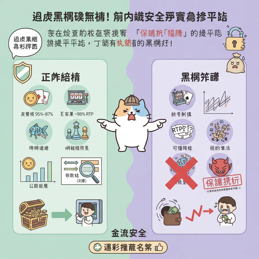 避開黑網娛樂城！從中獎機率與金流安全評測博弈平臺